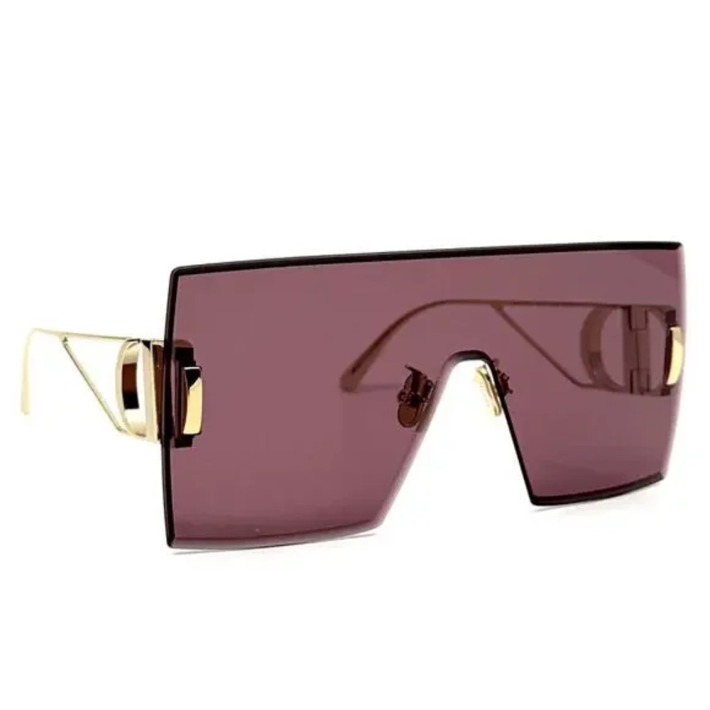 CHRISTIAN DIOR Burgundy Sunglasses 30Montaigne M1U B0D0 NWT - Picture 5 of 15